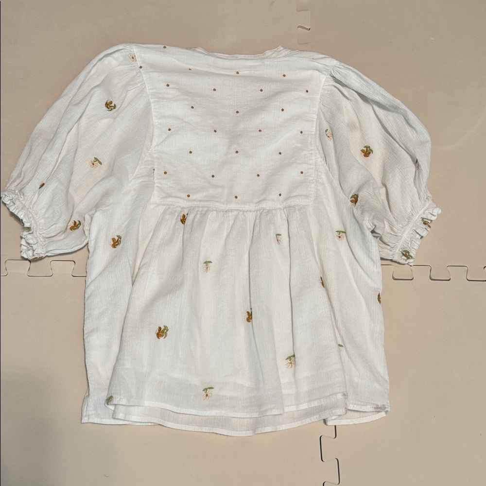 in loom Embroidery Detailed Top with Lining - Picture 2 of 7